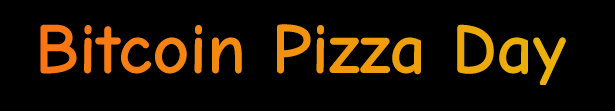 Bitcoin Pizza Day Logo